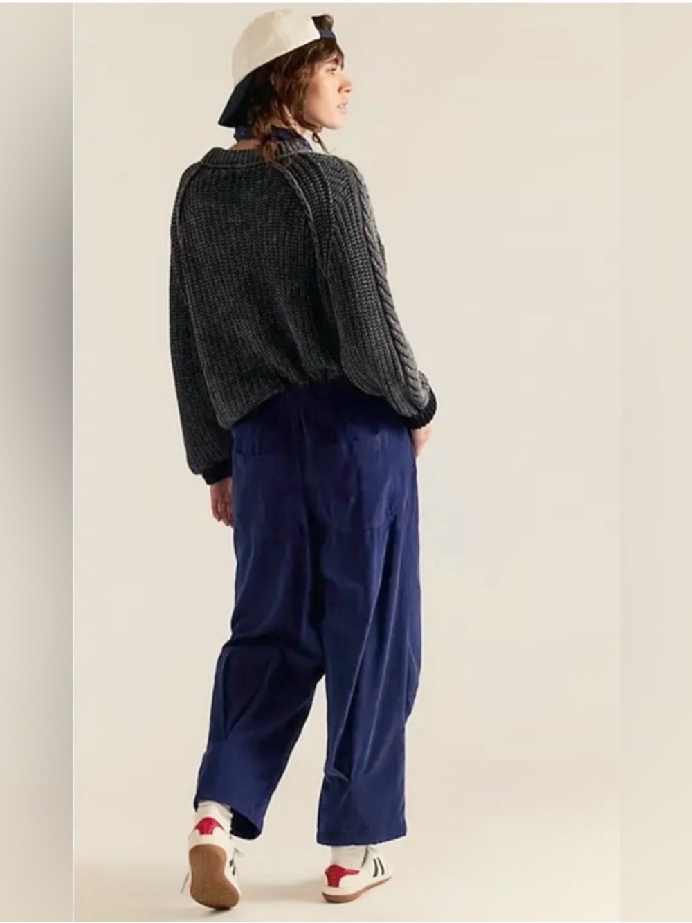 NWT Free People We The Free Nice Choice LIGHTWEIGHT Corduroy Pull-on Pant XS-S - Picture 3 of 9